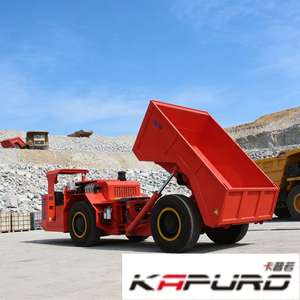 Camión Volquete Articulado Marca Kapuro TU-10 10T 4x4 para Minería Subterránea con Conjunto de Motor y Bomba - Product Image 2