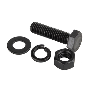 Boulons et écrous à vis hexagonale noirs Din933 M6 Ancete M10 M12 <span class=keywords><strong>M13</strong></span> boulons hexagonaux 18X80 Mm 8.8 boulon à tête hexagonale - Product Image 4