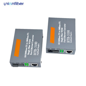 Convertitore Media HTB 3100 Net <span class=keywords><strong>Link</strong></span> 155M SM Monofibra MM Doppia Fibra 2.5G 1.25G 8 Canali Analogici 8 Canali Mini RJ45 SC LC - Product Image 2