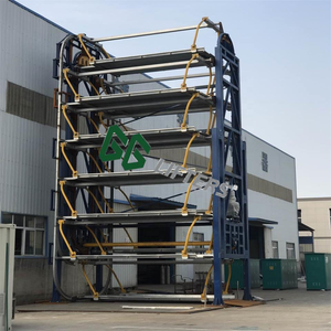 Hiệu quả 10-xe dọc ROTARY bãi đậu xe hệ thống thang máy tự động lưu thông với bốn bài thiết kế dọc xoay stackers - Product Image 5