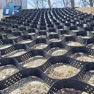 Géocell en plastique HDPE texturé et perforé de 100 mm et 150 mm – Grille de <span class=keywords><strong>gravier</strong></span> pour la construction routière – Prix du géocell - Product Image 2