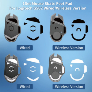 PTFE Arredondado Bordas Curvas Mouse Pés Patins Universal Gaming Mouse Patins com Super Suave Glide Pads - Product Image 5