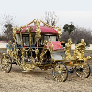 Chariot de chevaux électrique 2026, modèle 2026, très demandé, pour marathon, tourisme, événements royaux, mariages et transport spécial - Product Image 3