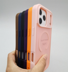 Funda Magnética Resistente para Teléfono, Acabado Mate Esmerilado, para <span class=keywords><strong>iPhone</strong></span> 17 <span class=keywords><strong>Pro</strong></span> <span class=keywords><strong>Max</strong></span>, 17 Air, 16, 15, 14, 13, 12, <span class=keywords><strong>11</strong></span> - Product Image 4