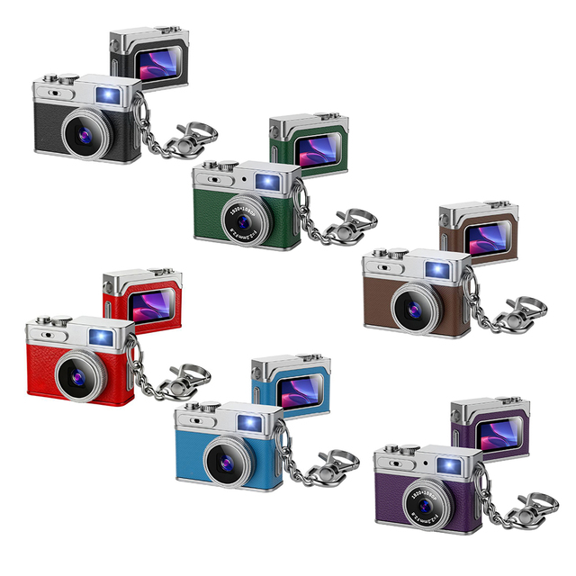 OEM G1 Mini Keychain Camera 720P Portable Wearable Camera for Outdoor Vlog Retro Portable Photography Video HD CCD Custom Logo
