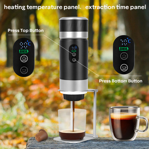 Máquina de café espresso portátil eléctrica de alta presión de 20 bares USB C recargable para acampar al aire libre coche viaje hogar - Product Image 3