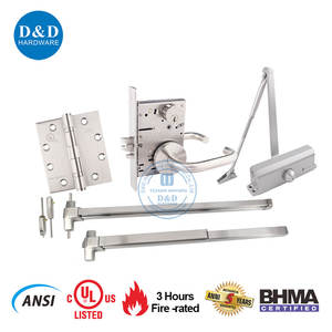 अल-सूचीबद्ध आग रेट वाले डॉरमिटरी एक्जिट डोर लॉक एंसी लैच मृत बोल्ट - Product Image 5