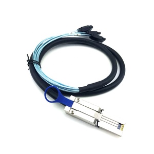 Mini SAS 26 P SFF 8088 a 4 <span class=keywords><strong>eSATA</strong></span> 7 p <span class=keywords><strong>cable</strong></span> con cerradura - Product Image 2