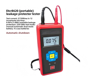 Probador de Corriente de Fuga ETCR8600, Probador de Corriente Residual, Probador de Corriente de Disparo Universal Monofásico y Trifásico - Product Image 5