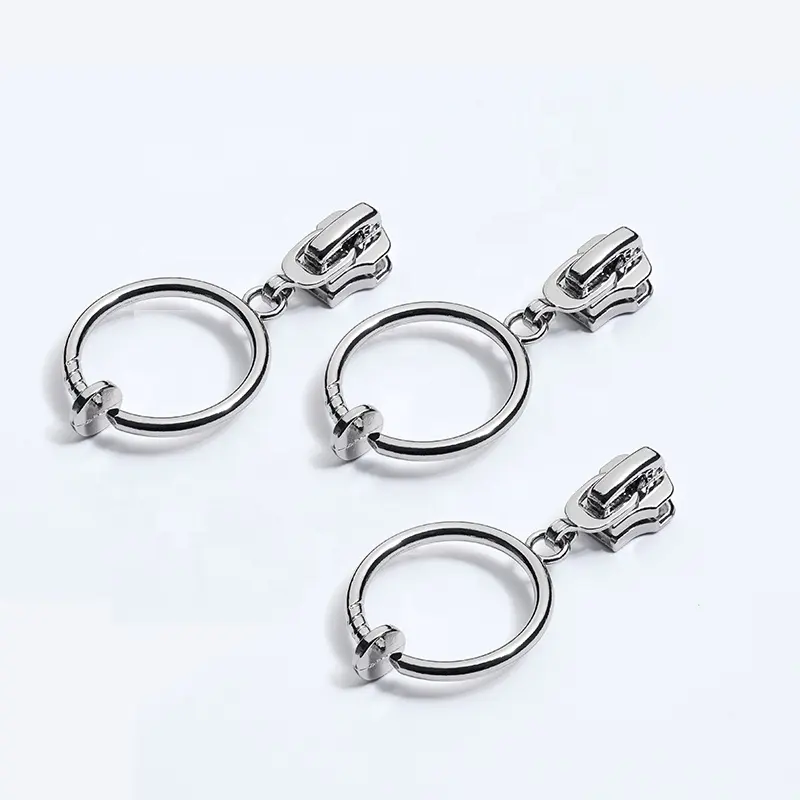 YAB Nhà Máy Trực Tiếp Reversible Hành Lý Tùy Chỉnh Kích Thước Kim Loại Tùy Chỉnh Zipper Puller