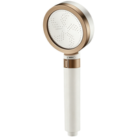 Pommeau de Douche Multistage Filtrant Embellissant la Peau, Pression d'Eau Réglable, Aromathérapie VC, Élimination du Chlore, OEM
