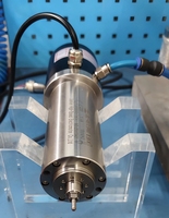 Motor de Husillo ATC JGL-48mm OD 500W 60000rpm con Cambio Directo Neumático Sin Portaherramientas para Mini CNC, Fresado Dental y Routerización de PCB