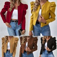 Manteau décontracté imprimé pour femme, nouveau modèle, long pour la saison d'automne, respirant et au design simple et tendance