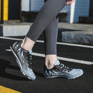Chaussures à pointes de course de vitesse pour hommes et femmes, idéales pour l'athlétisme et la course de <span class=keywords><strong>sprint</strong></span>, personnalisables avec logo, directement de l'usine. - Product Image 4