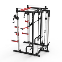Máquina de herrería multifuncional personalizable, estante de sentadillas para gimnasio, máquina de cable de fitness, uso para DY-7008 en casa