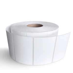 self-adhesive Blank Thermal <b>Labels</b> <b>Waterproof</b> 500pcs with Glassine Kiss Cut Sticker Rolls Writable for Packaging - Product Image 5