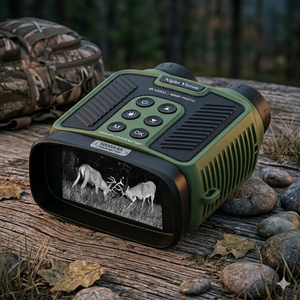 4K Infrared Civilian <b>Night</b> <b>Vision</b> Binoculars for Adults 40MP Digital Infrared Hunting <b>Camera</b> with 5000mAh Rechargeable Battery - Product Image 1