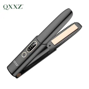Plancha de Pelo Portátil 2 en 1 con Pantalla LCD, Inalámbrica, Recargable por USB, con Temperatura Ajustable y Placas de Cerámica - Product Image 4