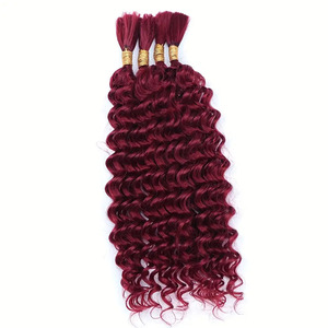 Extensions <span class=keywords><strong>de</strong></span> cheveux en fibre chimique européenne et <span class=keywords><strong>américaine</strong></span>, tresses profondes, sans permanente ni teinture, <span class=keywords><strong>modèle</strong></span> FB-JK - Product Image 5