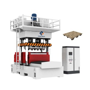 Máquina para fabricar palés de madera de aserrín Línea de producción de palés de madera prensada - Product Image 3