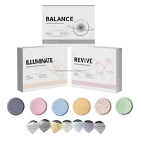Kit de capsules de dosette d'oxygène Glowskin O Pods faciaux Revive Glam Hydrate Detox Kits Capsule Gel pour Co2 Bubble Machine