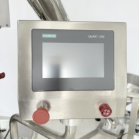 Machine de remplissage et d'emballage semi-automatique pour sachets préformés Doypack, détergent, lait, farine en poudre