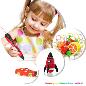 Lápiz de Dibujo 3D Estéreo con Filamento PLA ABS, Juguete Educativo para Niños con 18 Colores de Filamentos, Envío Directo Disponible - Product Image 2