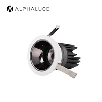 Downlight encastré COB LED à faible éblouissement 10W 36W DC24V 240V CCT 6000K 600mA DC 40mm 280mm 200x200mm pour éclairage sportif de plafond