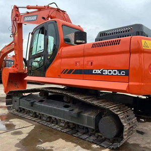 รถขุดมือสองคุณภาพสูงลดราคา รถขุด 30 ตัน Doosan Dx300 Dx300lc รถขุดไฮดรอลิกแบบตีนตะขาบ มีสินค้าในสต็อก - Product Image 1