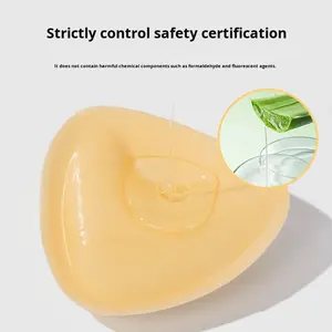 Inserti del reggiseno a triangolo invisibile ispessiti biadesivo per seni piccoli appaiono autoadesivi più grandi - Product Image 4