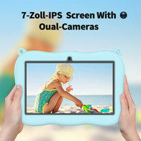 Tablettes de jeu pour enfants K7, 7 pouces, Android 13, tablettes éducatives pour enfants avec emplacement pour carte SIM, tablette PC incassable