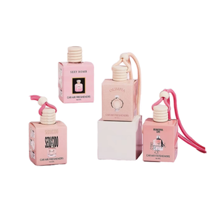 Désodorisant de <span class=keywords><strong>voiture</strong></span> en verre, diffuseur d'air naturel à évaporation longue durée, éliminateur de fumée et d'odeurs d'animaux, à suspendre, actif - Product Image 1