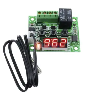 W1209 Digital LED DC 12V Heat Cool Temp Thermostat Temperature Control Switch Module On/Off Controller Board + NTC Sensor