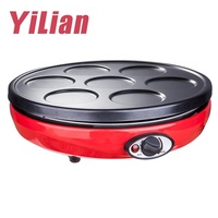 1000W Chinois Mini Électrique Automatique De Contrôle De Température Crêpière pour Roti, Tortilla, Oeufs, BARBECUE