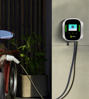 Station de recharge populaire Zencar 16A 11kW pour véhicules électriques, chargeur de voiture électrique Type 2 GBT BT WiFi RFID OCPP IP66 avec câble TPU pour usage domestique