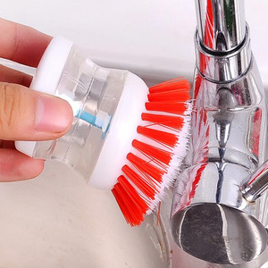 <span class=keywords><strong>Brosse</strong></span> à vaisselle en plastique <span class=keywords><strong>pour</strong></span> nettoyage de cuisine, distributeur de savon à main <span class=keywords><strong>pour</strong></span> la maison, la salle de bain, brosses de nettoyage - Product Image 5