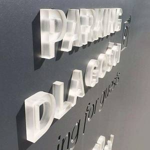 Letras y Números Acrílicos 3D para Señalización, Selección Múltiple de Colores, Acabado Espejo o Pintura Mate. - Product Image 1