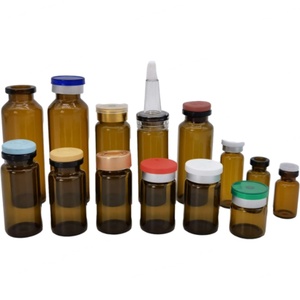 Frascos de Vidrio Estériles Transparentes o Ámbar de 2ml, 3ml, 5ml, 6ml, 7ml, 8ml y 10ml para Inyección Farmacéutica - Product Image 1