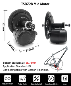 Kits de moteur Tongsheng pour vélo électrique Brushless 36/<span class=keywords><strong>48V</strong></span> 500/350/<span class=keywords><strong>250w</strong></span> TSDZ2B <span class=keywords><strong>TSDZ2</strong></span> kits de moteur moyen - Product Image 2