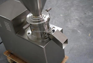 380V comercial 200 kg/hora máquina para hacer mantequilla de sésamo y cacahuete molinillo de mantequilla de pistacho de cacao de almendra de HJ-MJS-80 - Product Image 5