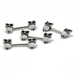 Piercing al Capezzolo a Forma di Cuore, Scudo <span class=keywords><strong>per</strong></span> Capezzolo con Fiore, Affascinanti Anelli <span class=keywords><strong>per</strong></span> <span class=keywords><strong>Capezzoli</strong></span> da Donna, <span class=keywords><strong>Gioielli</strong></span> <span class=keywords><strong>per</strong></span> Piercing Corporeo da Matrimonio, 14G Oro Rosa - Product Image 4
