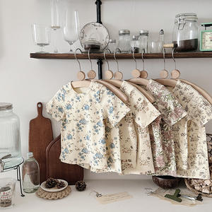 Summer Children's Clothing Set Infant Girls Pullover and <strong>Shorts</strong> 2Pcs <strong>Kids</strong> Clothes Suit - Product Image 3