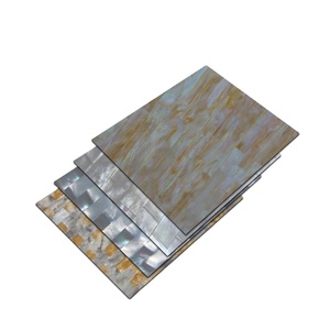 Fregona amarilla y blanca, hoja de concha de Paua, fregona, perla, mariposa amarilla, gafas, decoración, hoja, <span class=keywords><strong>espejo</strong></span>, película de chapa - Product Image 1