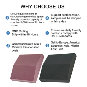 Panneau acoustique en mousse de polyuréthane écologique haute densité avec solutions graphiques de modèle 3D de conception moderne du fournisseur Dongguan - Product Image 3