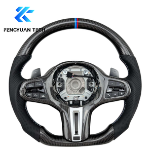 <span class=keywords><strong>Volante</strong></span> de Cuero y Fibra de Carbono Forjado Personalizado para <span class=keywords><strong>BMW</strong></span> Serie CS G M F 2 3 4 5 6 Supra G20 F20 E92 F30 F32 E87 E91 - Product Image 6