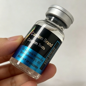 Autocollant holographique résistant à l'alcool pour flacon pharmaceutique de 3 ml et 10 ml, étiquette adhésive personnalisée pour flacon de <span class=keywords><strong>laboratoire</strong></span> pharmaceutique - Product Image 5