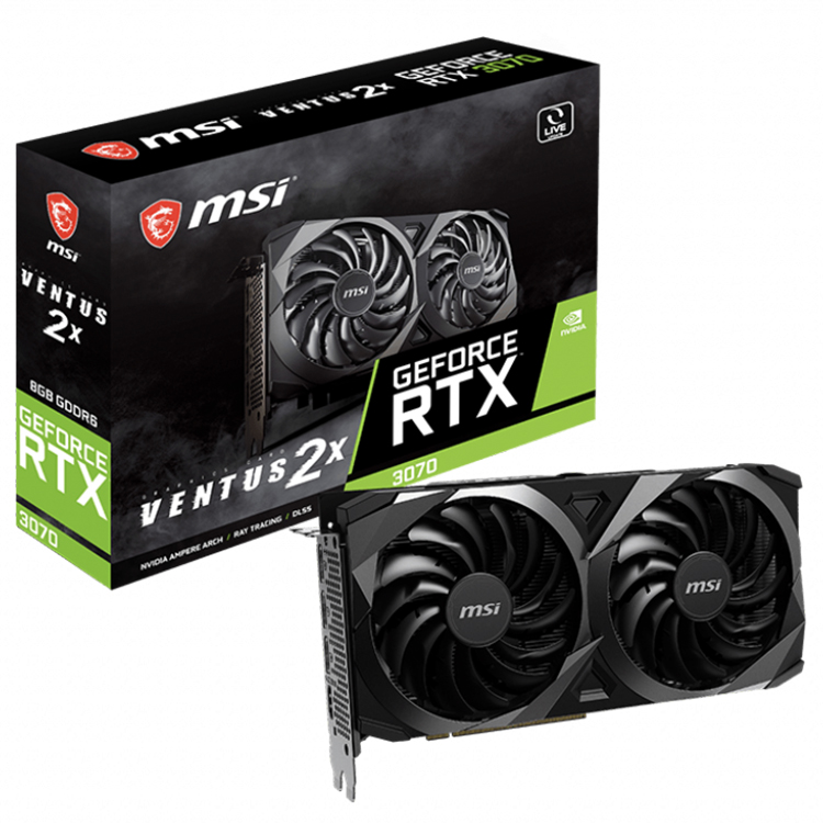 MSI GeForce RTX 3070 GAMING X TRIO 8GB GDDR6 Graphics Card
