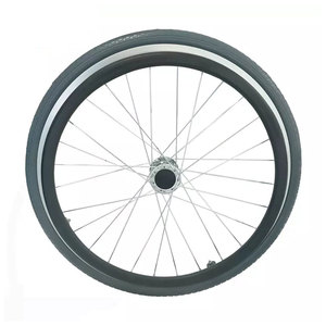 Nuevo Andador de 20 pulgadas con ruedas de silla de ruedas de playa de plástico sólido sin aire, neumáticos, piezas de equipo de manipulación de materiales - Product Image 2