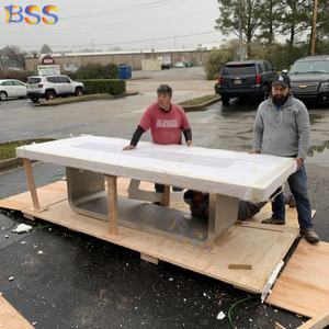 Mesa <span class=keywords><strong>de</strong></span> conferencia moderna con diseño italiano, mármol <span class=keywords><strong>Artificial</strong></span> rectangular <span class=keywords><strong>de</strong></span> gran tamaño, 16 pies <span class=keywords><strong>de</strong></span> largo, 18 plazas, gran oferta - Product Image 3