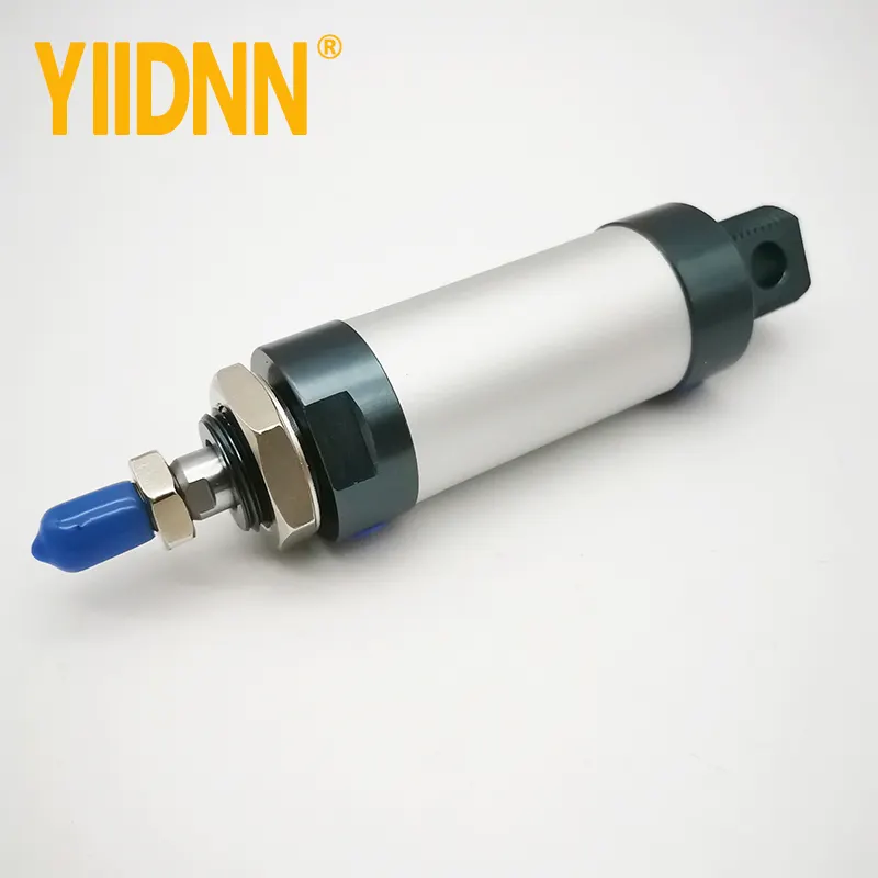 Mini pnömatik silindir MAL32 * 25 Mini 32mm çap 25mm İnme çift etkili pnömatik silindir